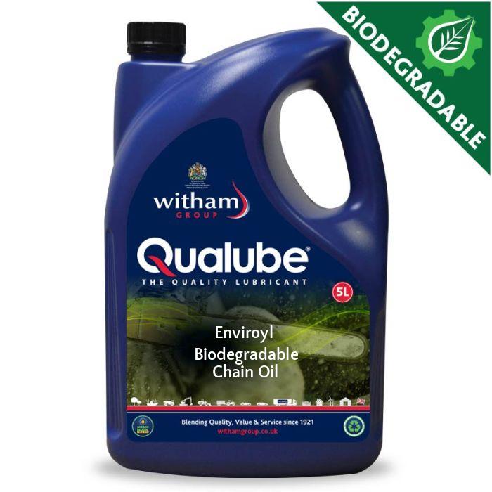 Qualube Enviroyl Biodegradable Chain Oil  